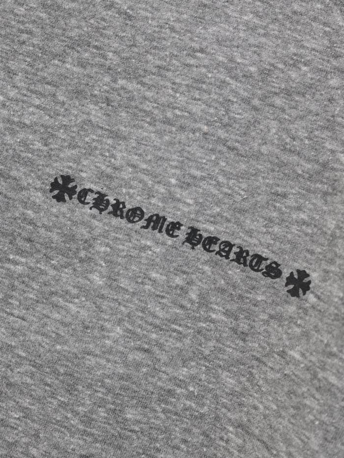 Chrome Hearts Grey Sword Short Sleeve T-Shirt