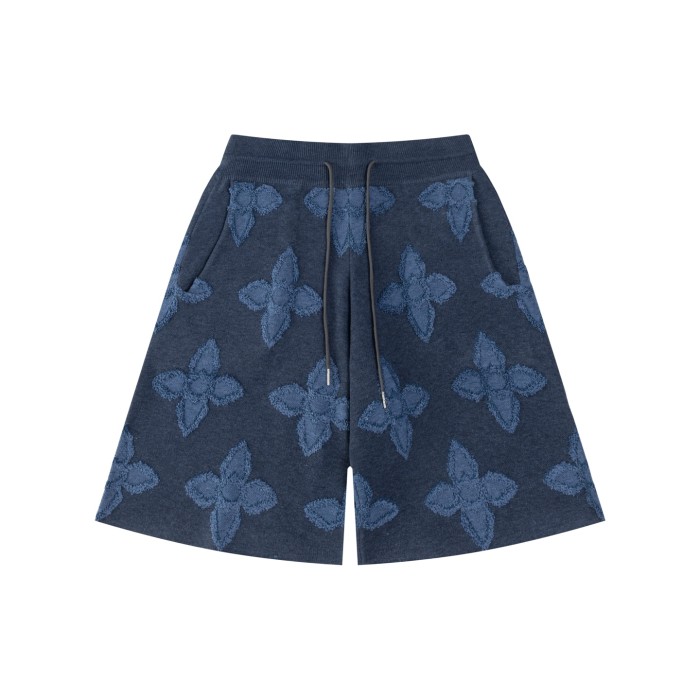 Louis Vuitton Textured Cotton Knit Shorts
