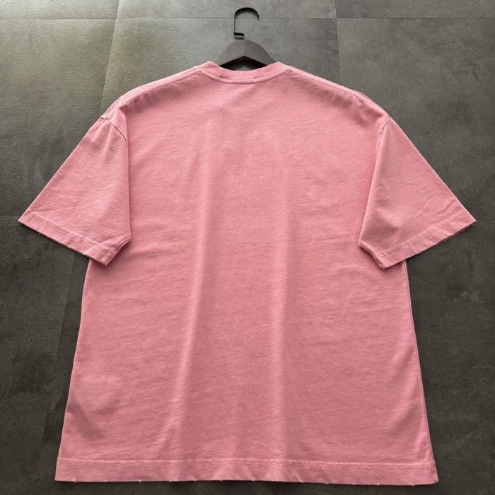 Balenciaga Logo Print Cotton Short Sleeve T-Shirts