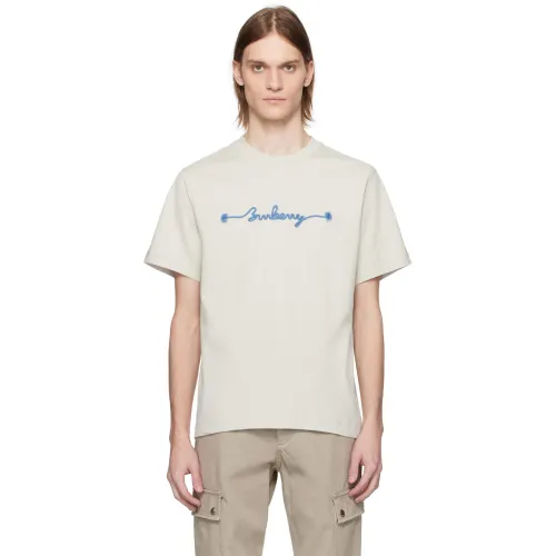 Burberry Knot Logo Cotton T-shirt