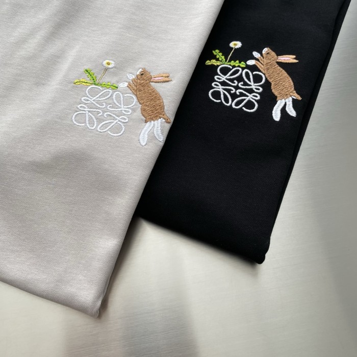 LOEWE x Suna Fujita Bunny Embroidered T-shirt