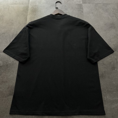 Balenciaga Tower Keychain Cotton Short Sleeve T-Shirt