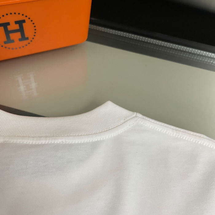 BALENCIAGA Surfer Cracked Vintage Cotton T-shirt