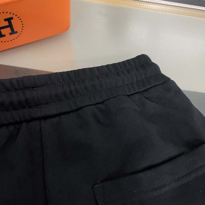 Balenciaga Logo Embroidered Shorts