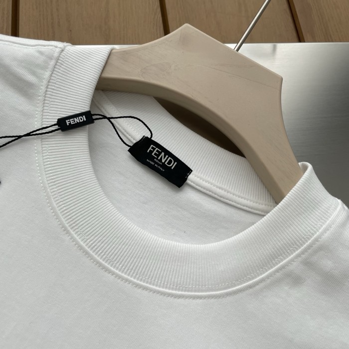 Fendi Fashion Cotton Short Sleeve T-Shirt
