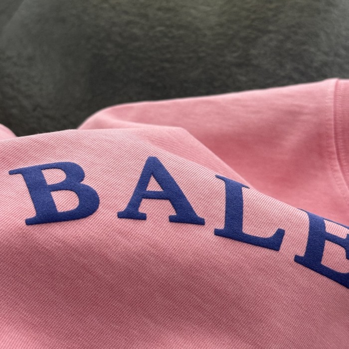 Balenciaga Logo Print Cotton Short Sleeve T-Shirts