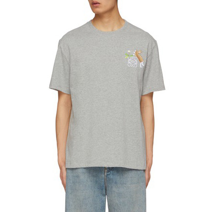 LOEWE x Suna Fujita Bunny Embroidered T-shirt