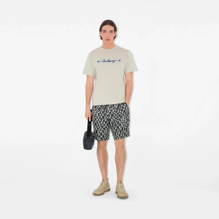Burberry Knot Logo Cotton T-shirt