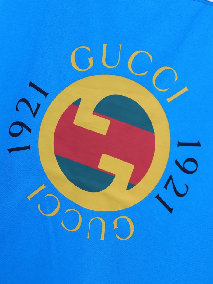 GUCCI T SHIRT GG MONOGRAM LOGO Cotton Short Sleeves