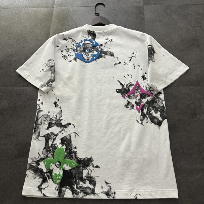 Louis Vuitton 3D Logo Short Sleeve T-Shirt