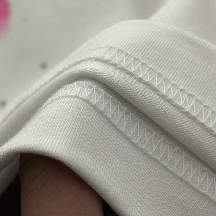 Louis Vuitton Logo Cotton Short Sleeve T-Shirt