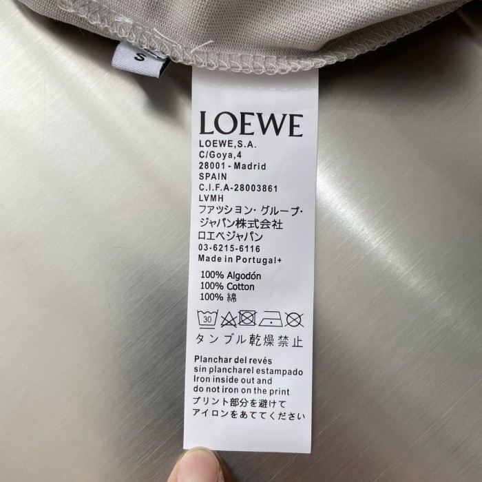 Loewe Logo Embroidered Cotton-Jersey T-Shirt