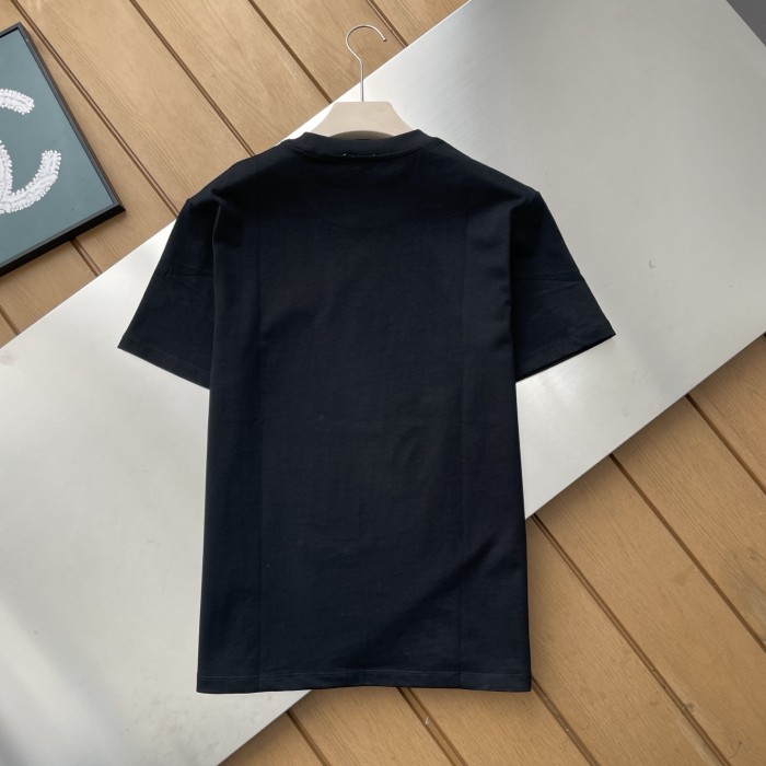 Dior Logo Cotton Short Sleeve T-shirt