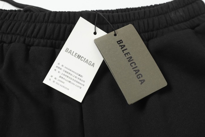 Balenciaga Embroidered Sports Shorts