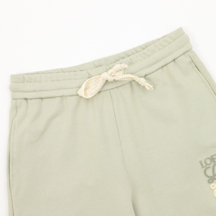 Loewe Braided Ribbon Embroidered Shorts