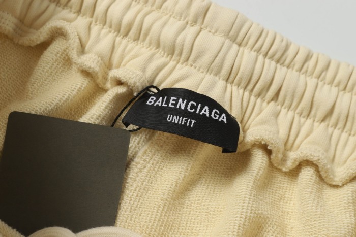 Balenciaga Embroidered Sweat Shorts
