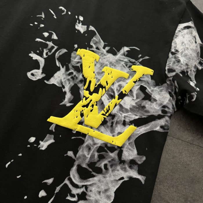 Louis Vuitton 3D Logo Short Sleeve T-Shirt