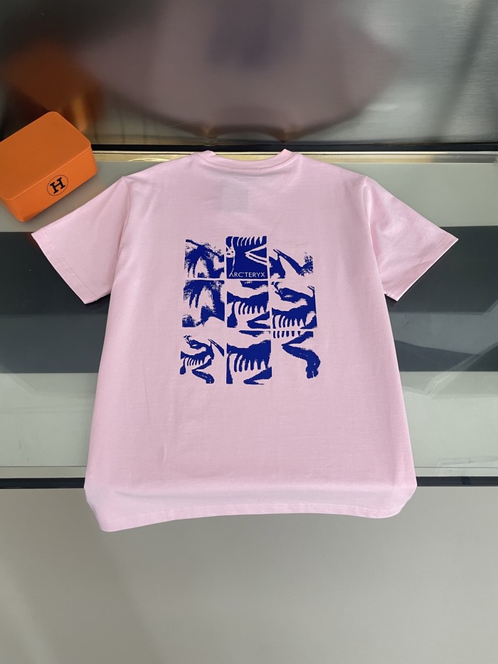 Arc'teryx Nine-grid Phantom Print Cotton T-shirt Short Sleeve