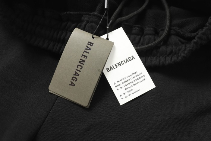 Balenciaga Embroidered Sweat Shorts