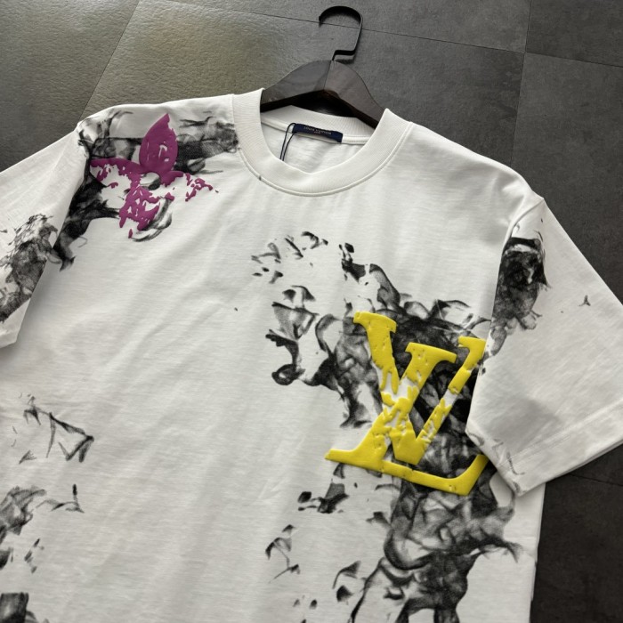 Louis Vuitton 3D Logo Short Sleeve T-Shirt