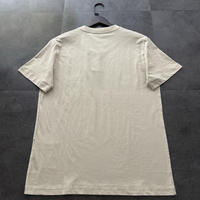 Burberry Check Label Cotton T-shirt