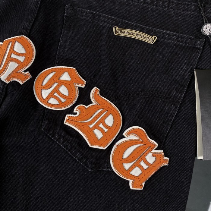 Chrome Hearts Levi's Cross Patch Denim Jeans