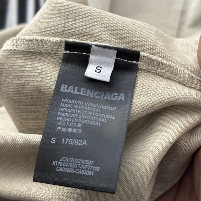 Balenciaga Band Signature Short Sleeved T-shirt