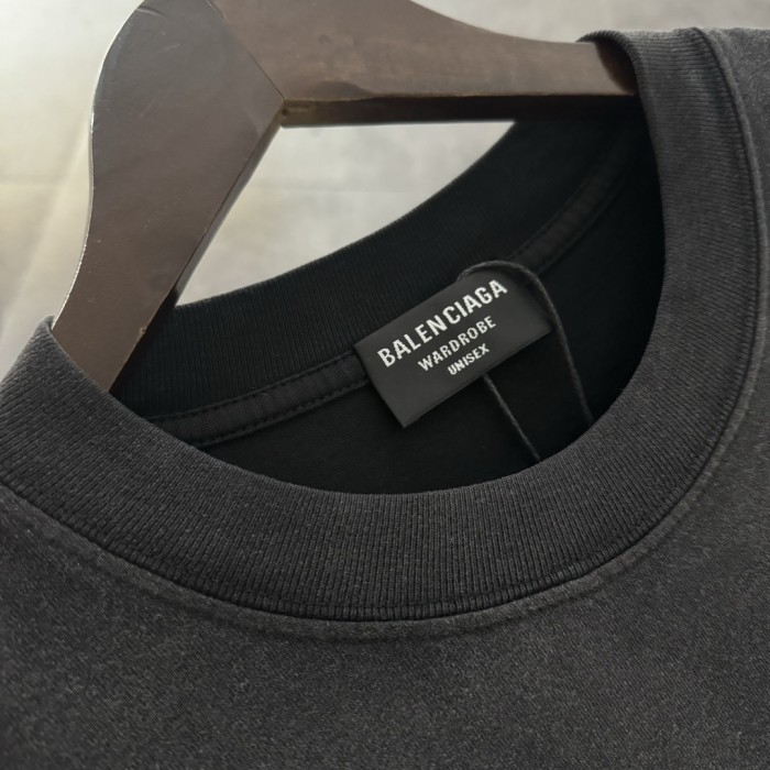 Balenciaga Band Signature Short Sleeved T-shirt