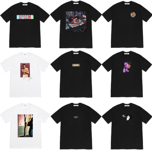 Superme Cotton T-shirt 18 Style