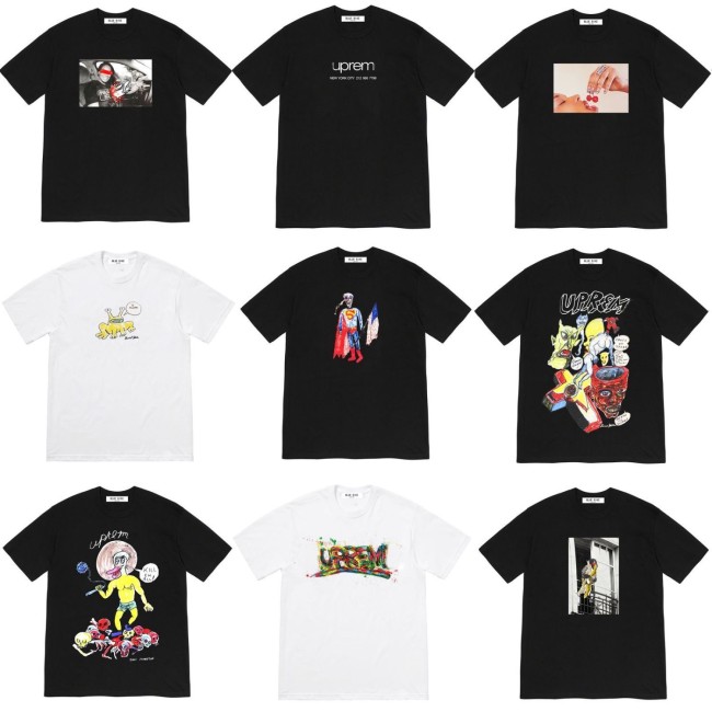 Superme Cotton T-shirt 18 Style