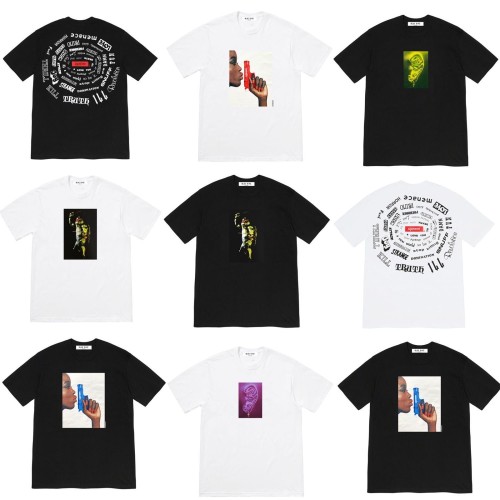 Superme Cotton T-shirt 8 Style