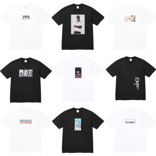 Superme Cotton T-shirt 14 Style