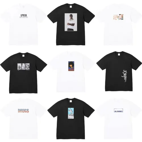 Superme Cotton T-shirt 14 Style