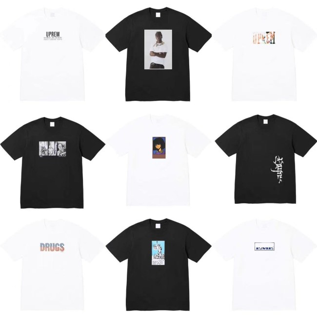 Superme Cotton T-shirt 14 Style