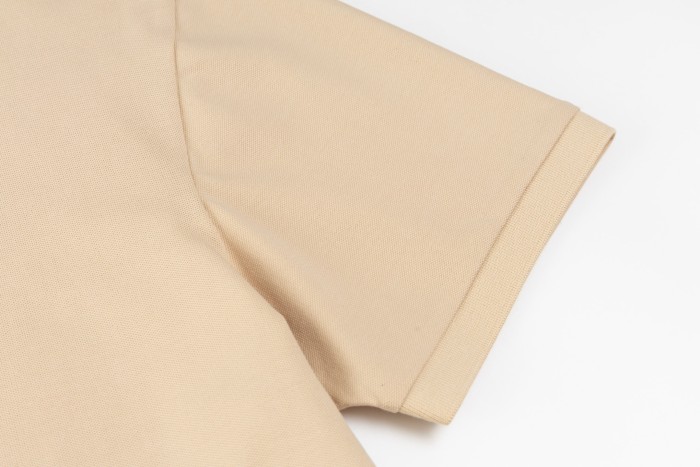 Burberry Check Collar Cotton Polo Shirt