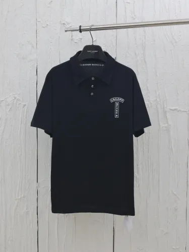 Chrome Hearts Sanskrit Print Polo Shirt