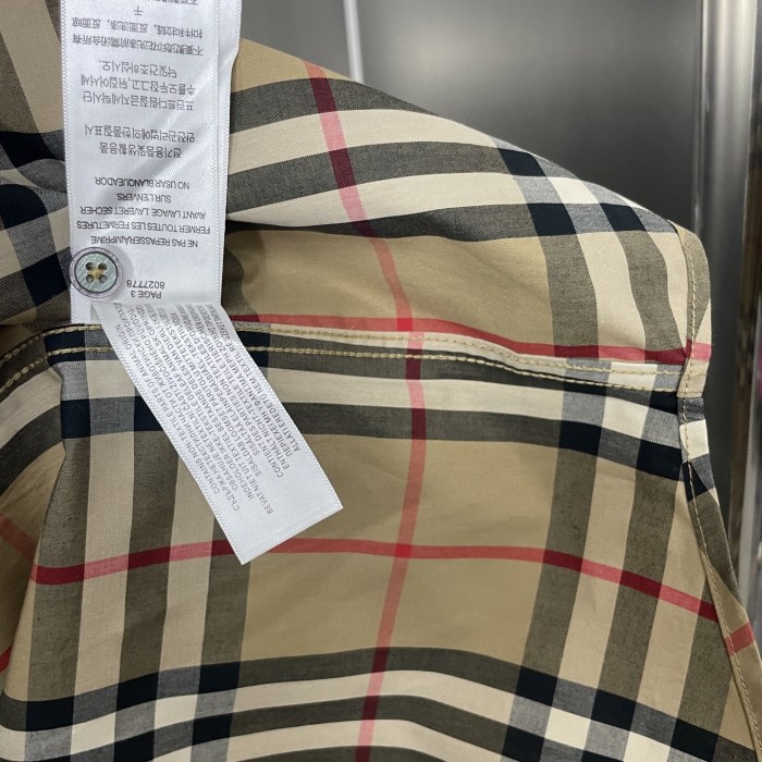 Burberry Vintage Check Cotton Poplin Shirt