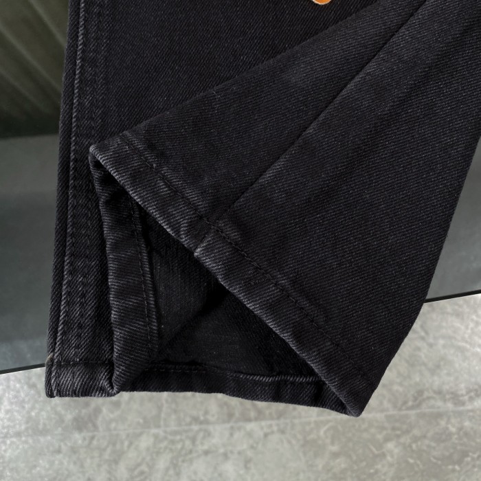 Chrome Hearts Levi's Cross Patch Denim Jeans