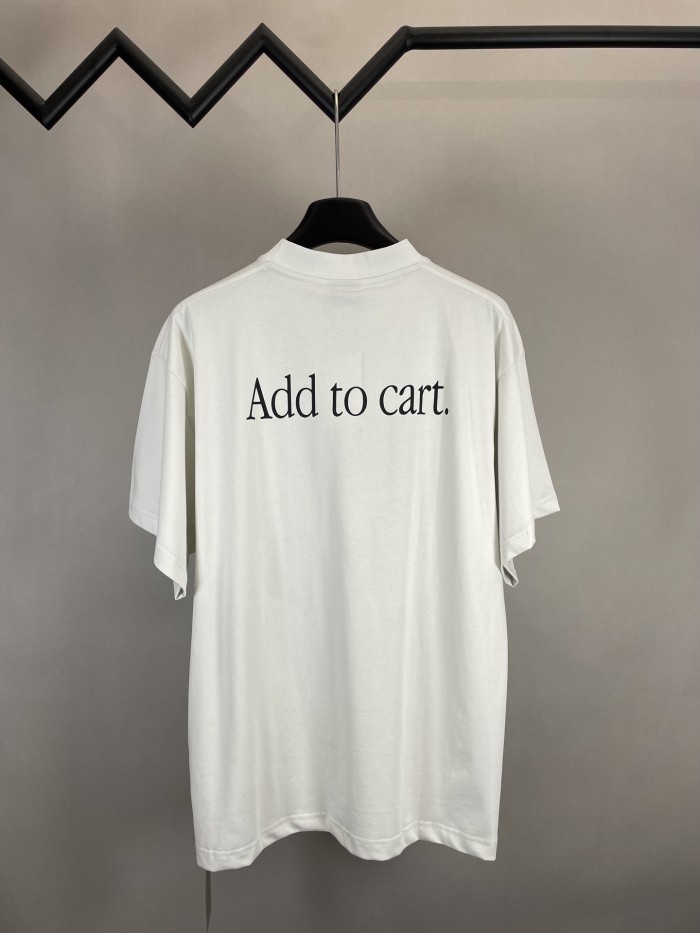 Balenciaga Men's Basketball Sneaker T-shirt Oversized