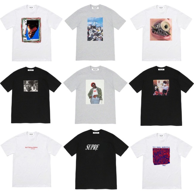 Superme Cotton T-shirt 20 Style