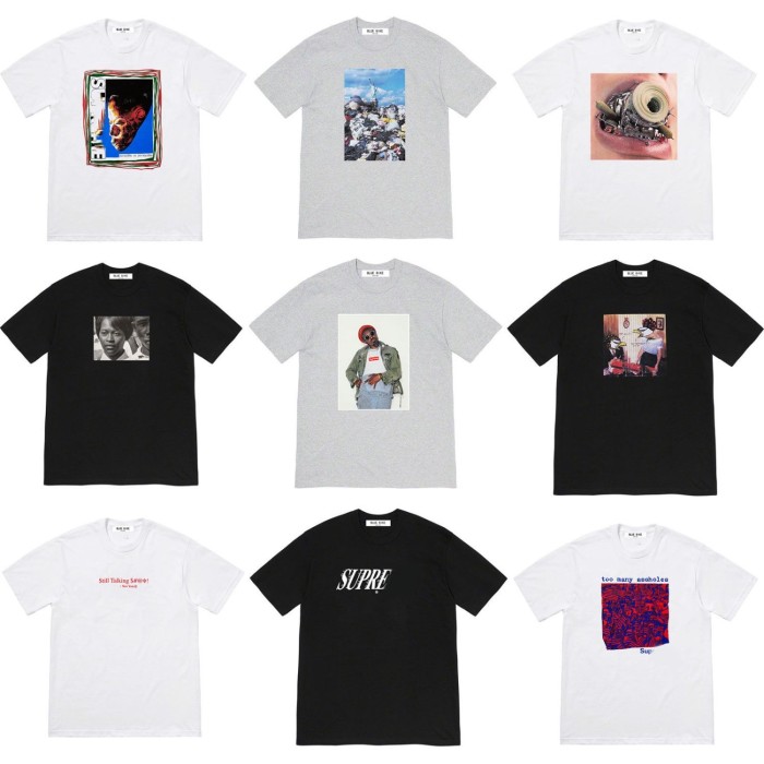 Superme Cotton T-shirt 20 Style