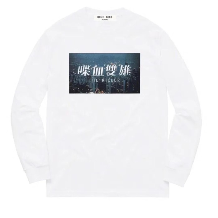 Superme Cotton Long Sleeves T-shirt 18 Style