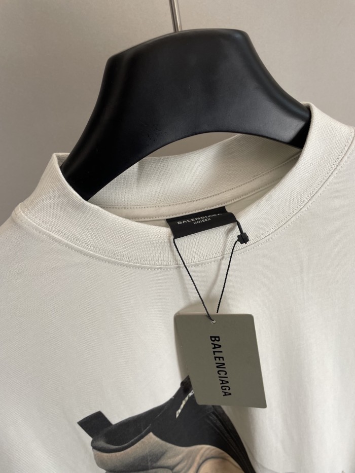 Balenciaga Men's Basketball Sneaker T-shirt Oversized
