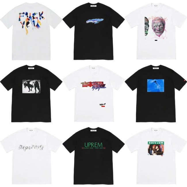 Superme Cotton T-shirt 18 Style