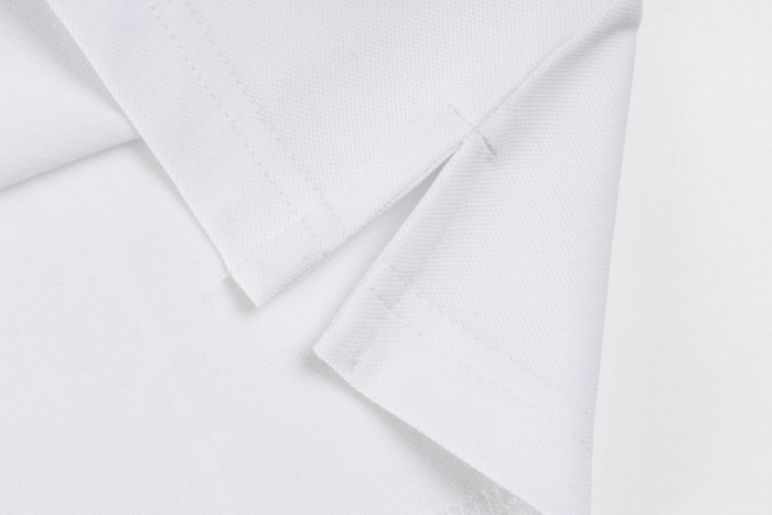 Burberry Check Collar Cotton Polo Shirt