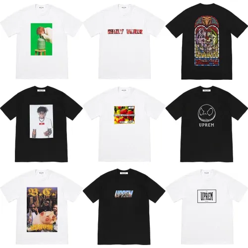 Superme Cotton T-shirt 18 Style