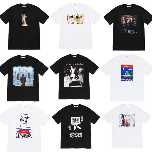 Superme Cotton T-shirt 18 Style