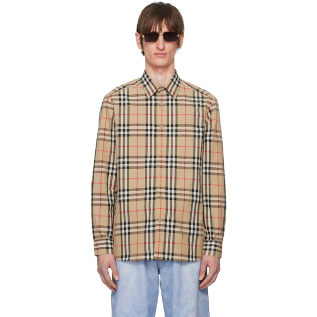 Burberry Vintage Check Cotton Poplin Shirt