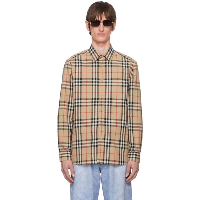 Burberry Vintage Check Cotton Poplin Shirt