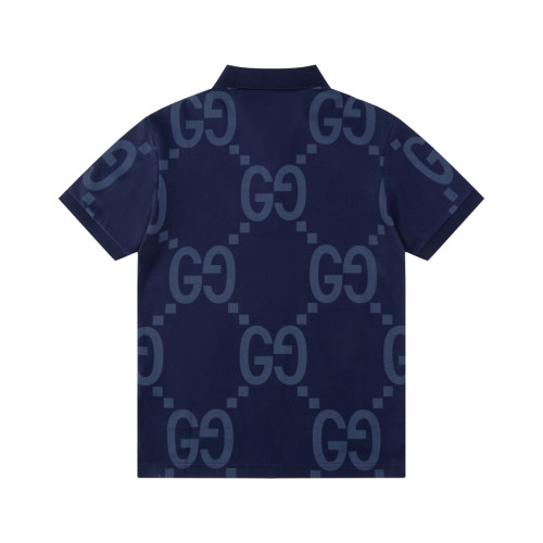 Gucci GG Logo Print Cotton Short Sleeved T-shirt